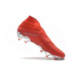 Adidas Nemeziz 19+ FG Rood Zilver_9.jpg